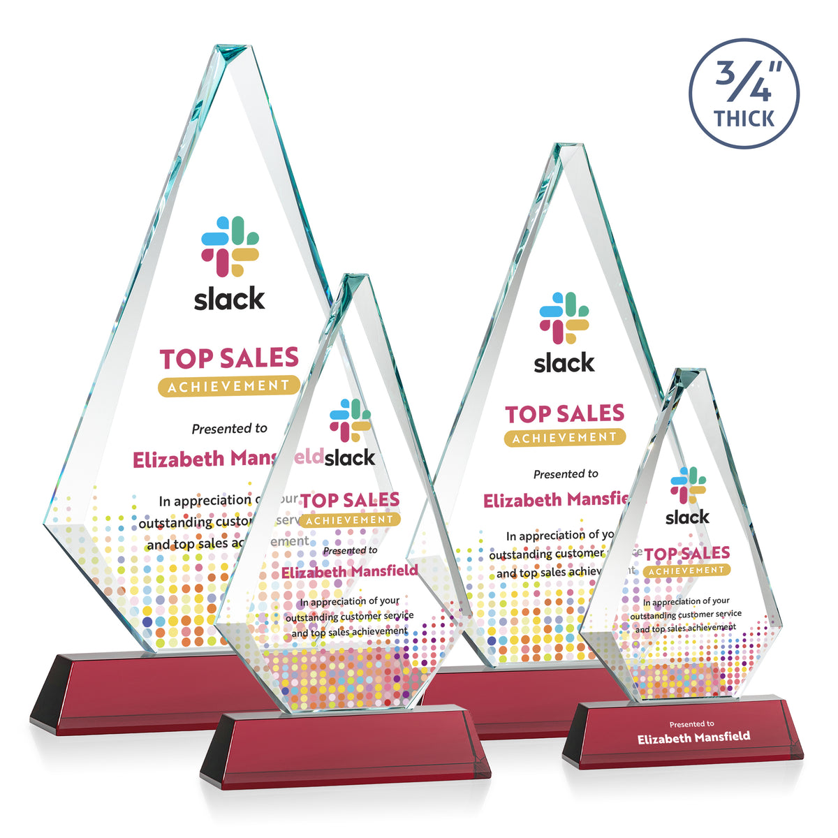 Windsor VividPrint™ Award on Newhaven - Red