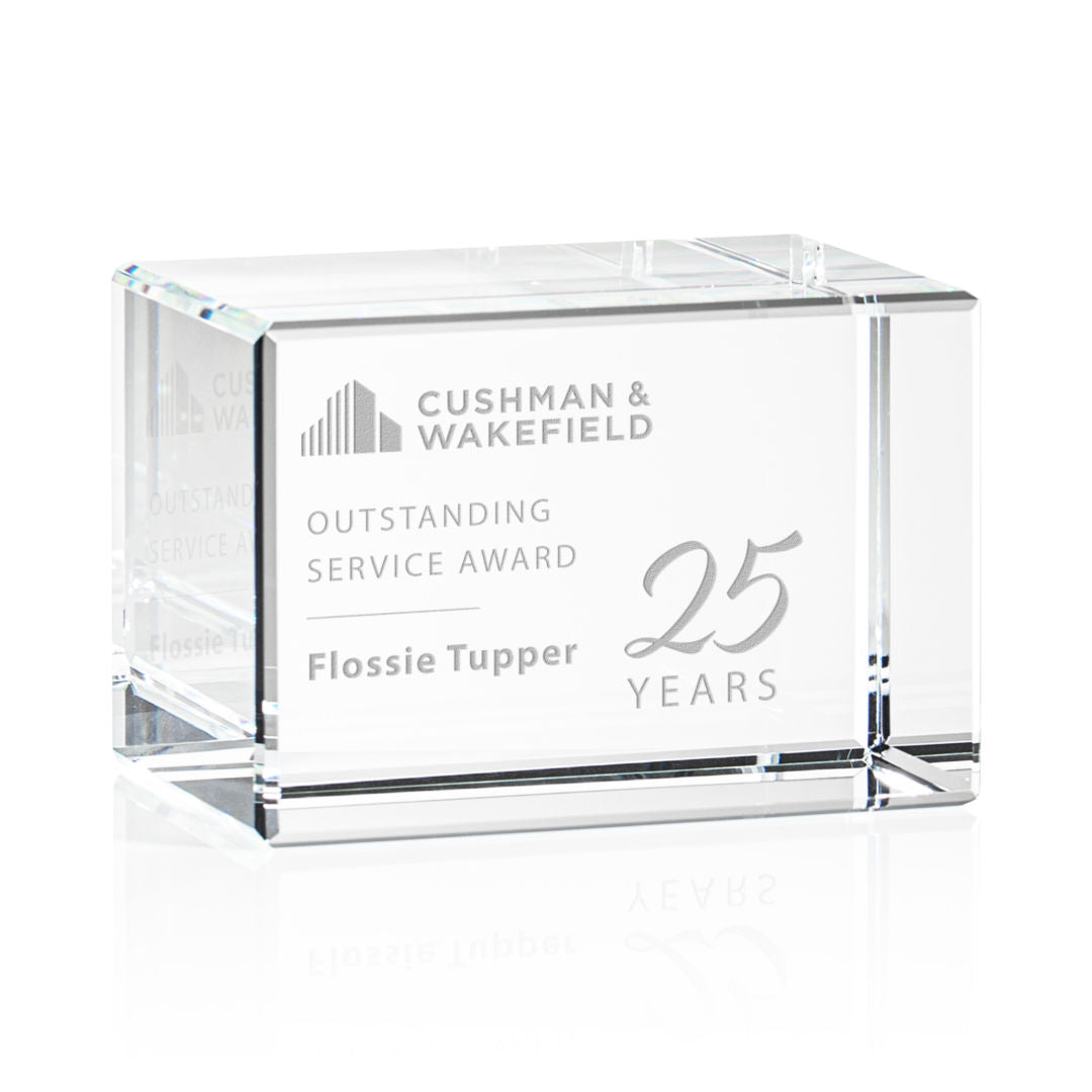 Lexington Cube Award – 3.5" x 2.5" x 2.5"