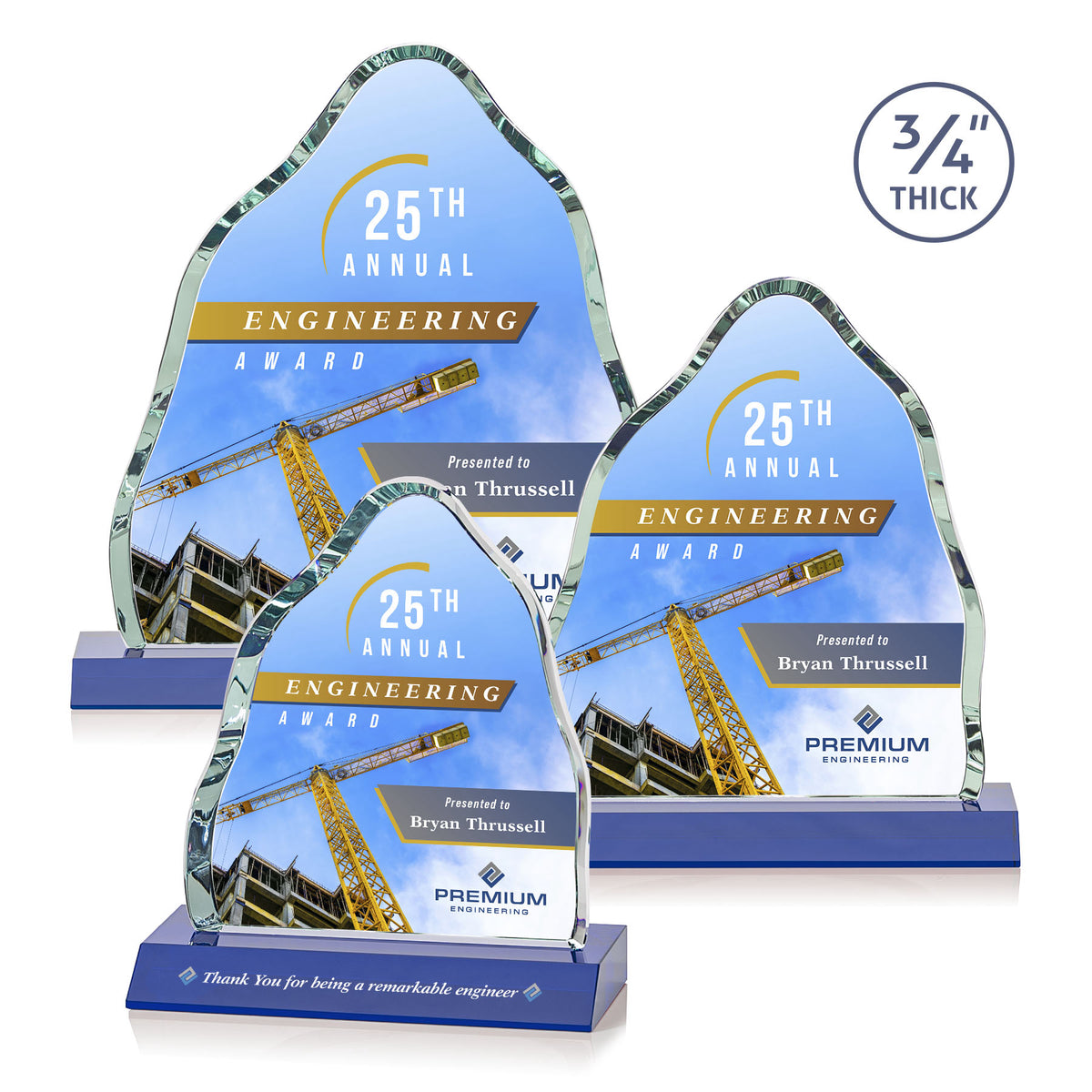 Dunwich VividPrint™ Award - Blue