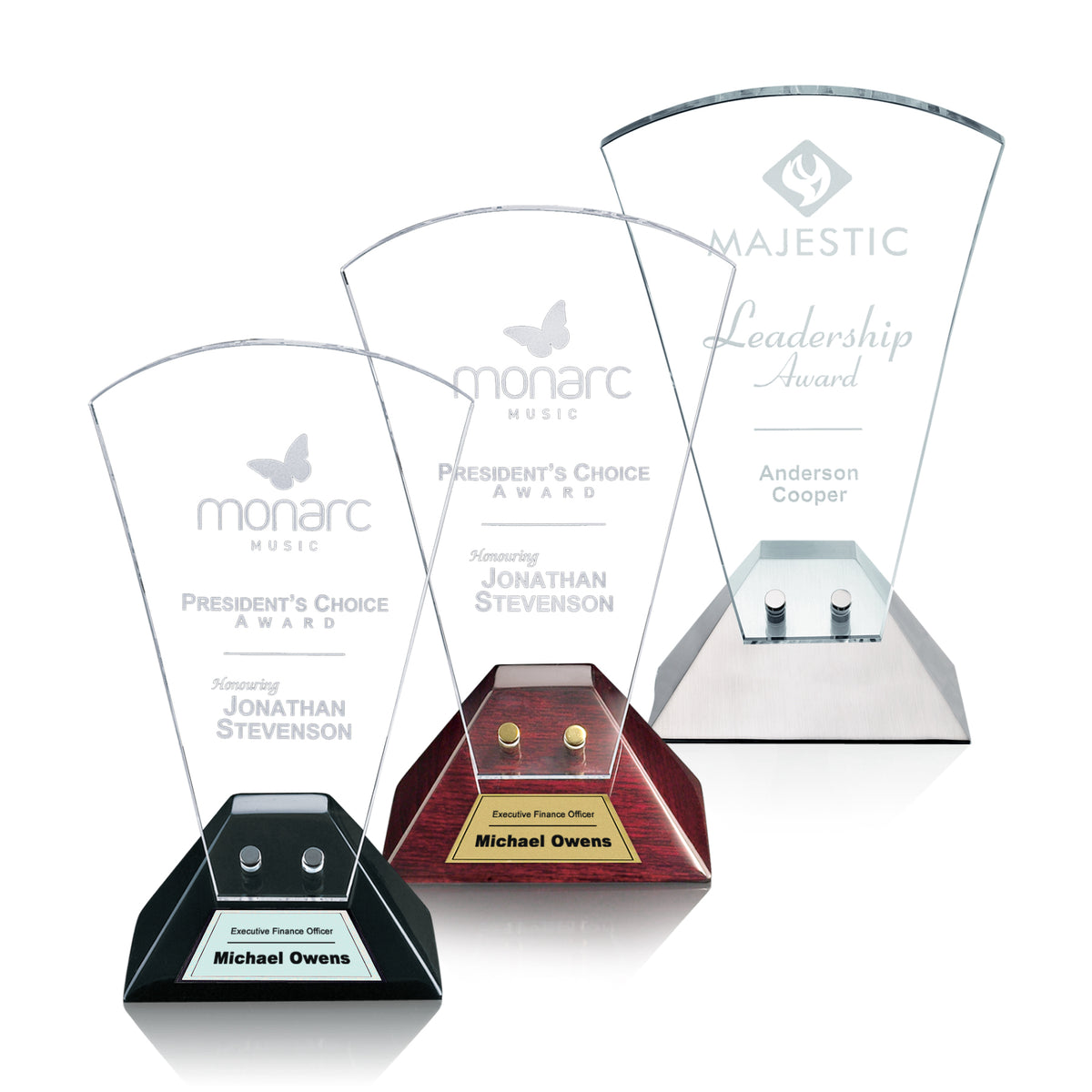 Carlyle Starfire Crystal Crescent Award
