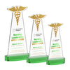 Caduceus VividPrint™ Award on Alberton Base