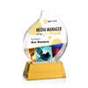 Preswick Flame VividPrint™ Award on Base