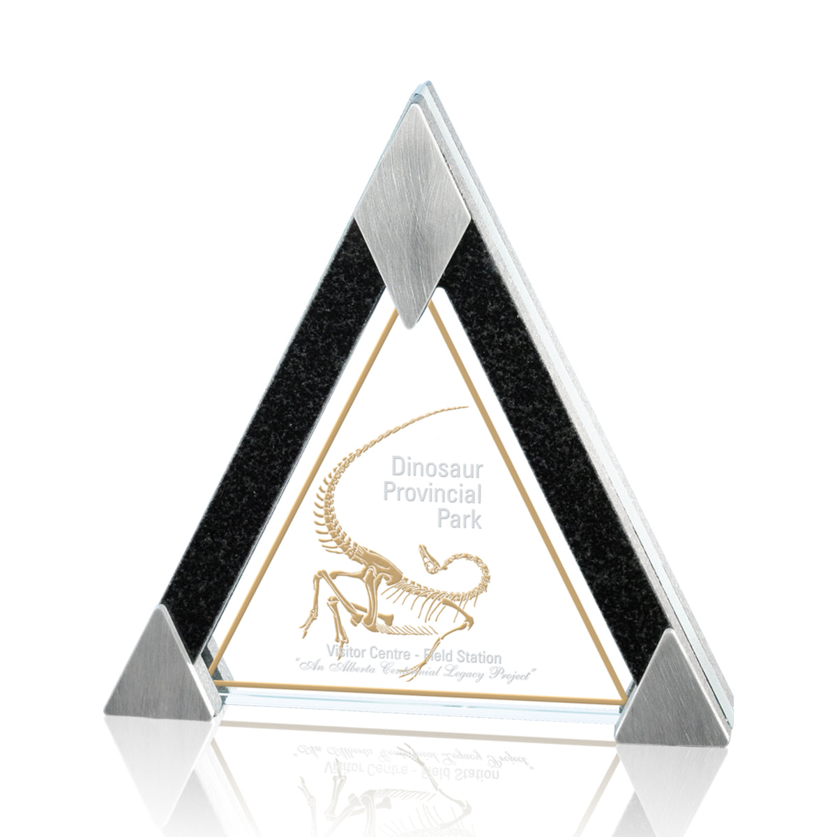 Prescott Starfire Crystal, Granite and Aluminum Award