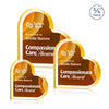Davina Heart VividPrint™ Double Sided Award