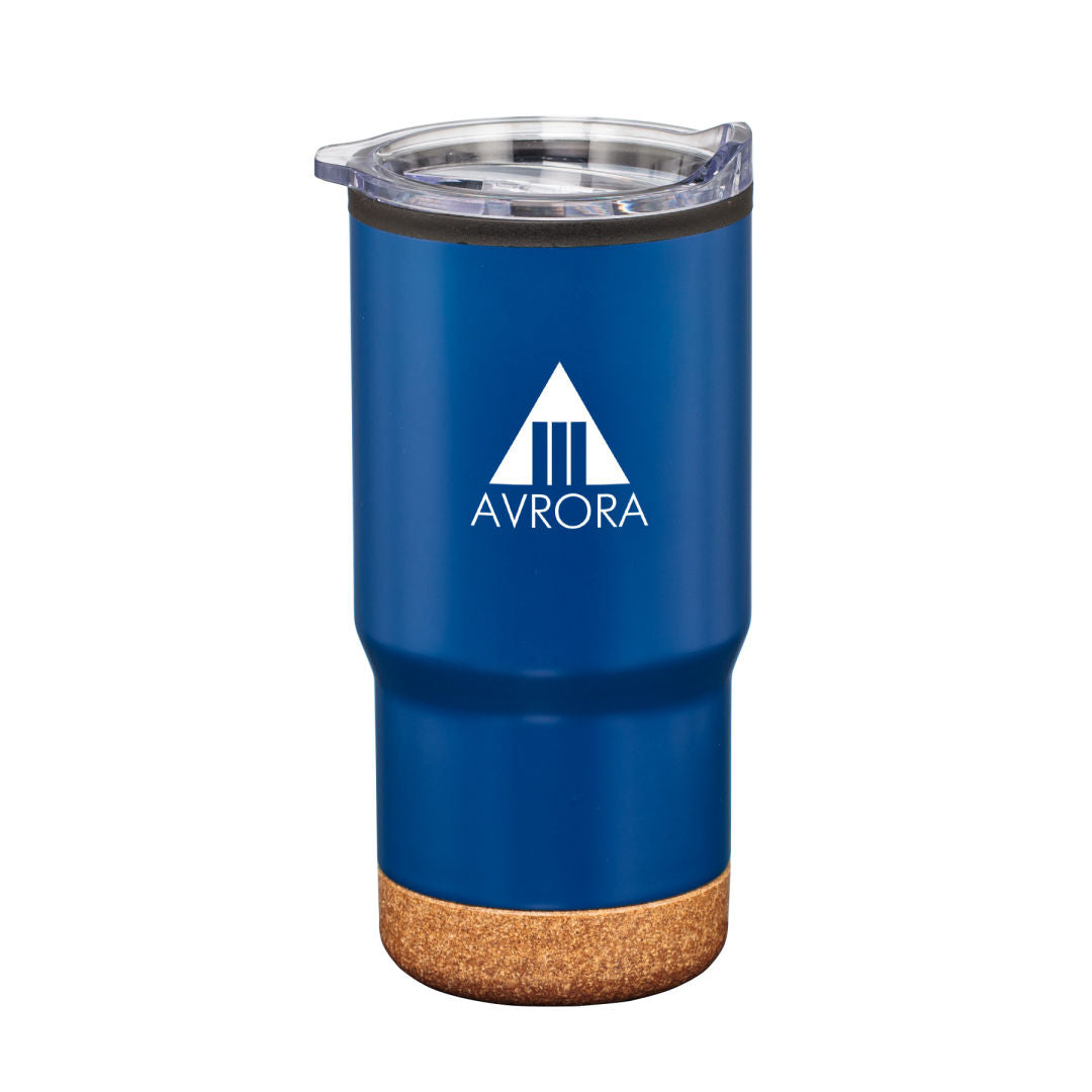 Donana Tumbler w/Cork Base - 20oz — Blue — D142-BL