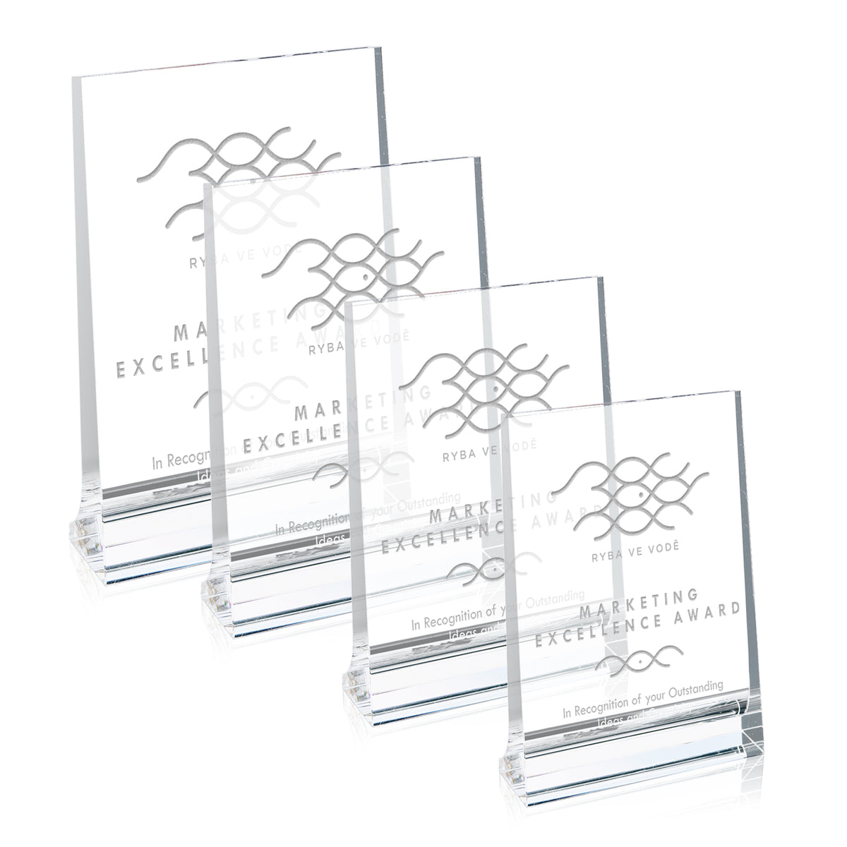Footed Plaque (Vert)