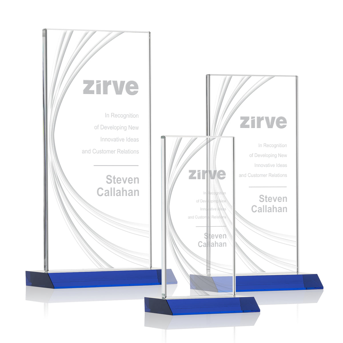 Hawkins Liquid Crystal™ Award - Blue