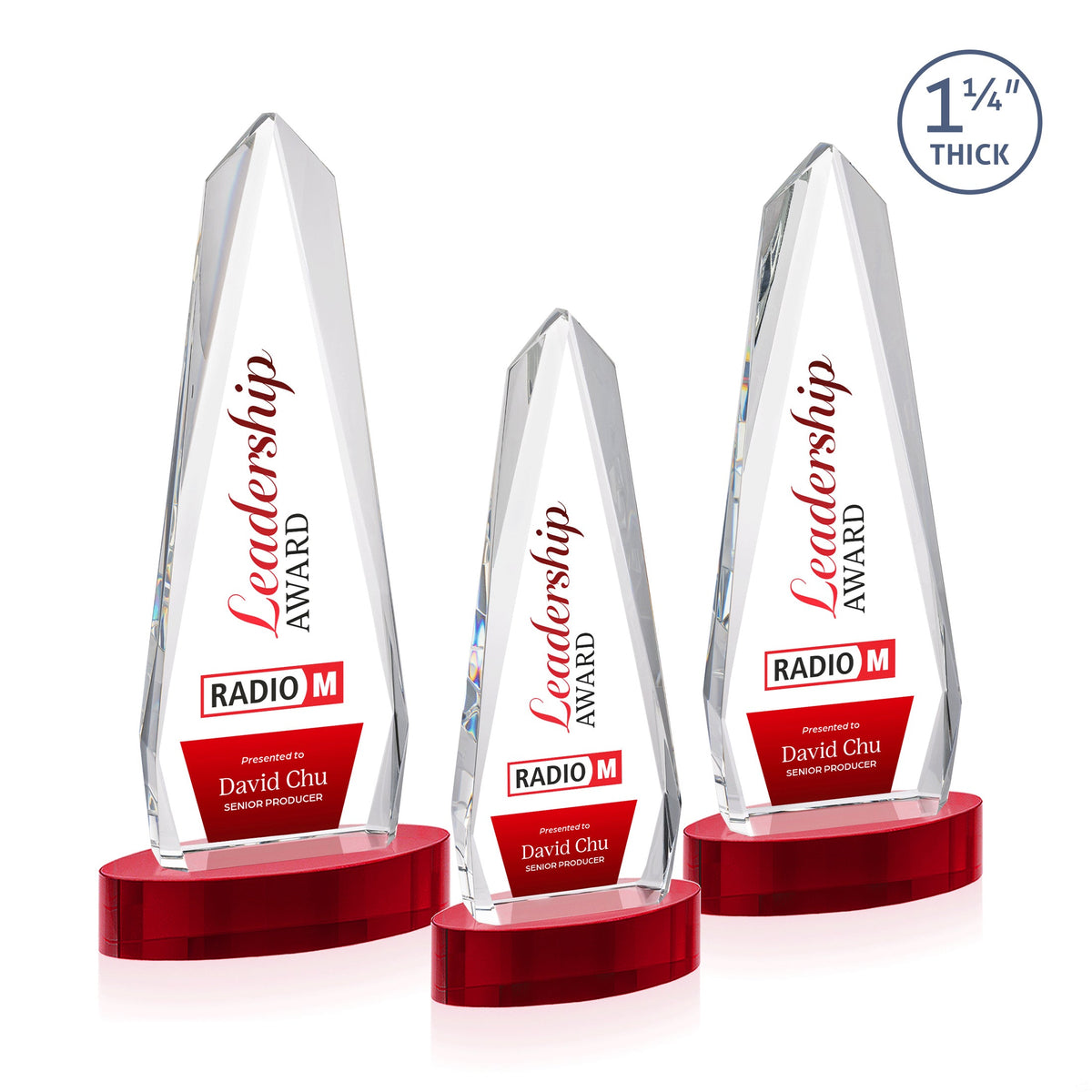 Cheswick VividPrint™ Award on Alberton Base