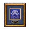Grazia Stained Glass Framed Award