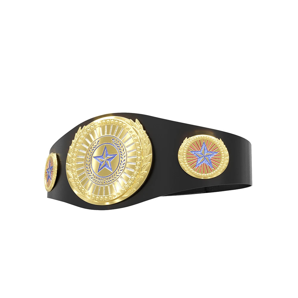 Lightweight Championship Belt w. Side Plates
