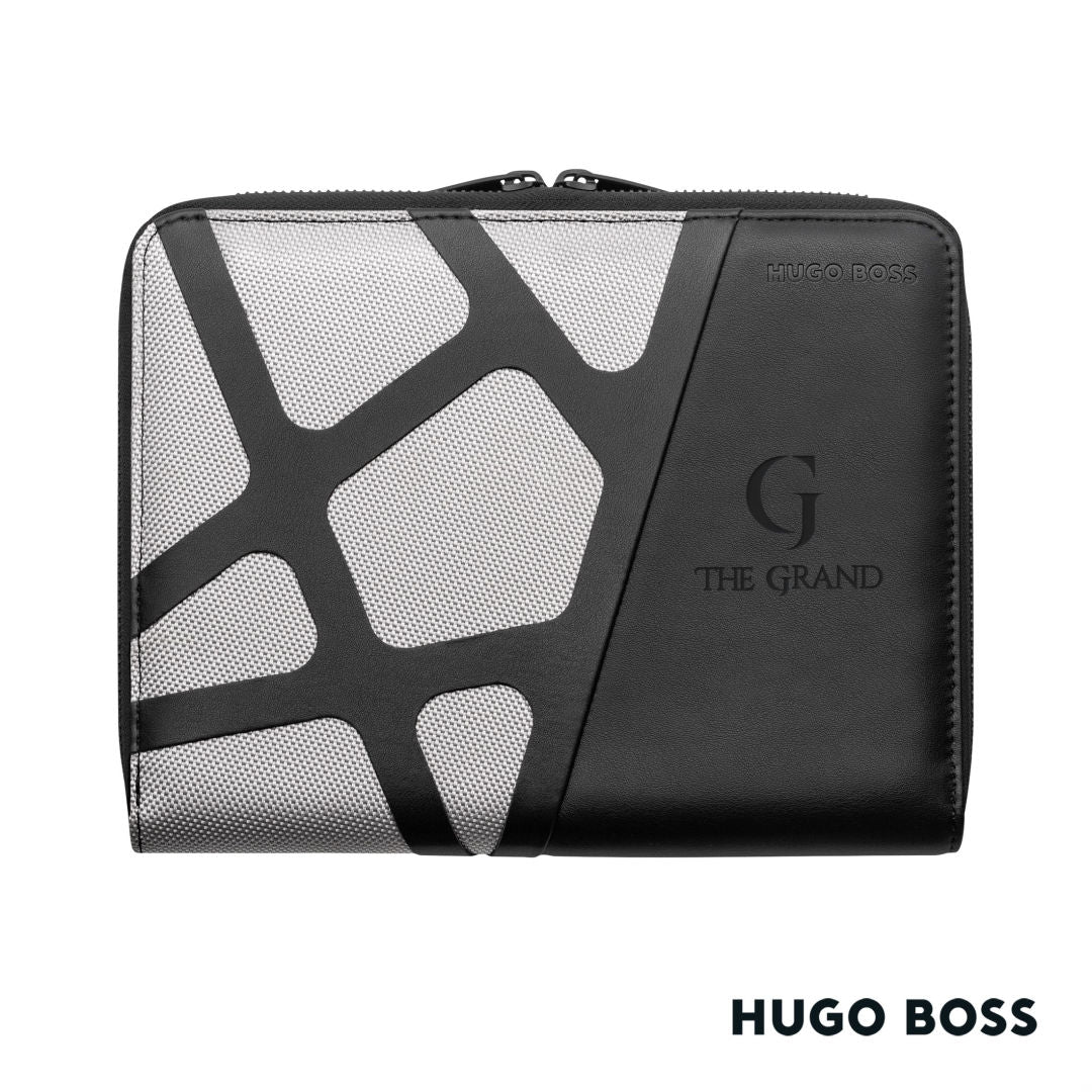 Hugo Boss® A5 Conference Folder – Chrome