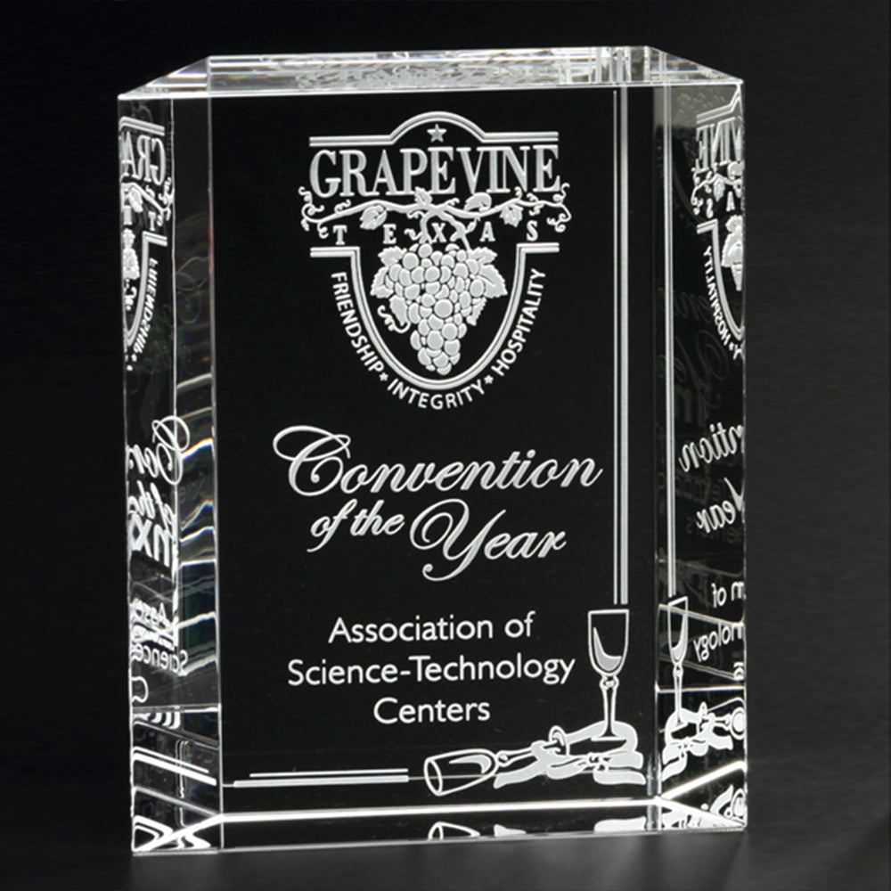 Carlyle Award 6" - Crystal D