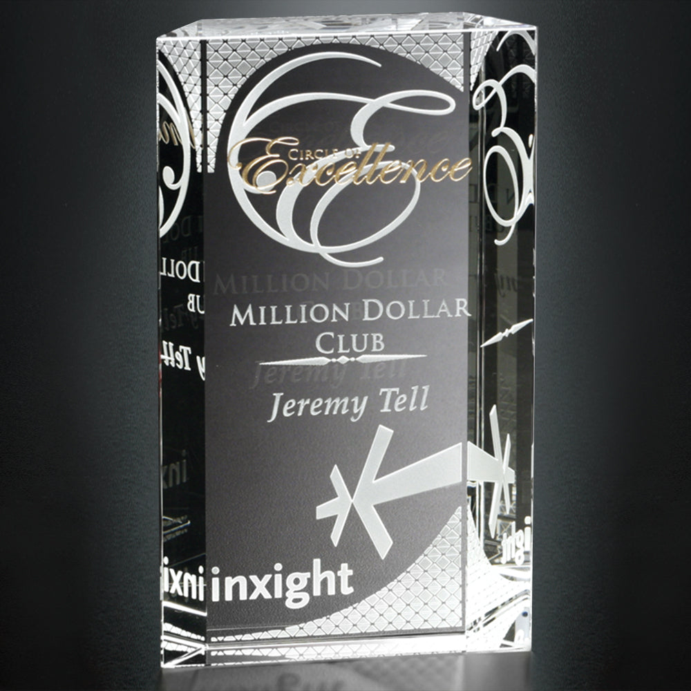 Carlyle Award 8" - Crystal D