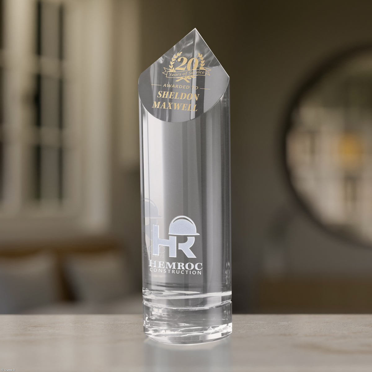 Cavalier Award 10" - Crystal D
