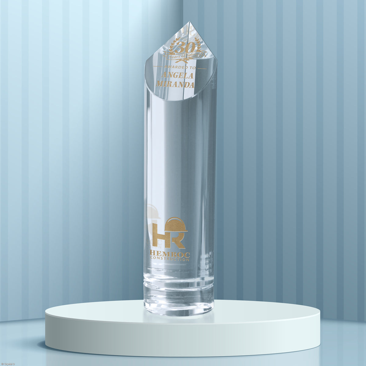 Cavalier Award 12" - Crystal D