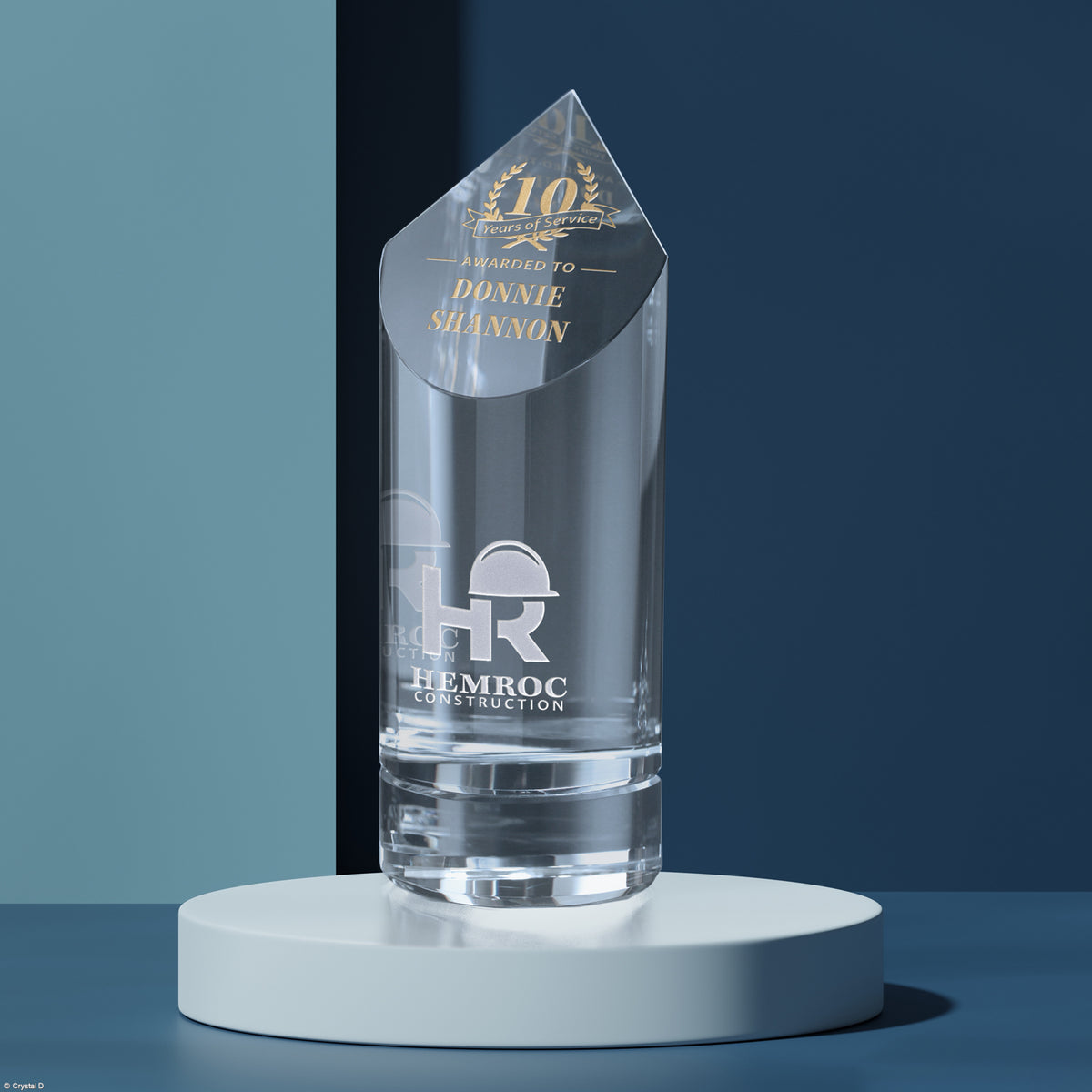 Cavalier Award 8" - Crystal D