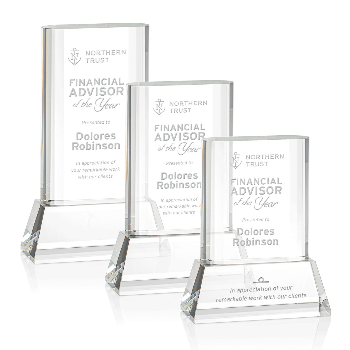 Merit Award on Base - Clear