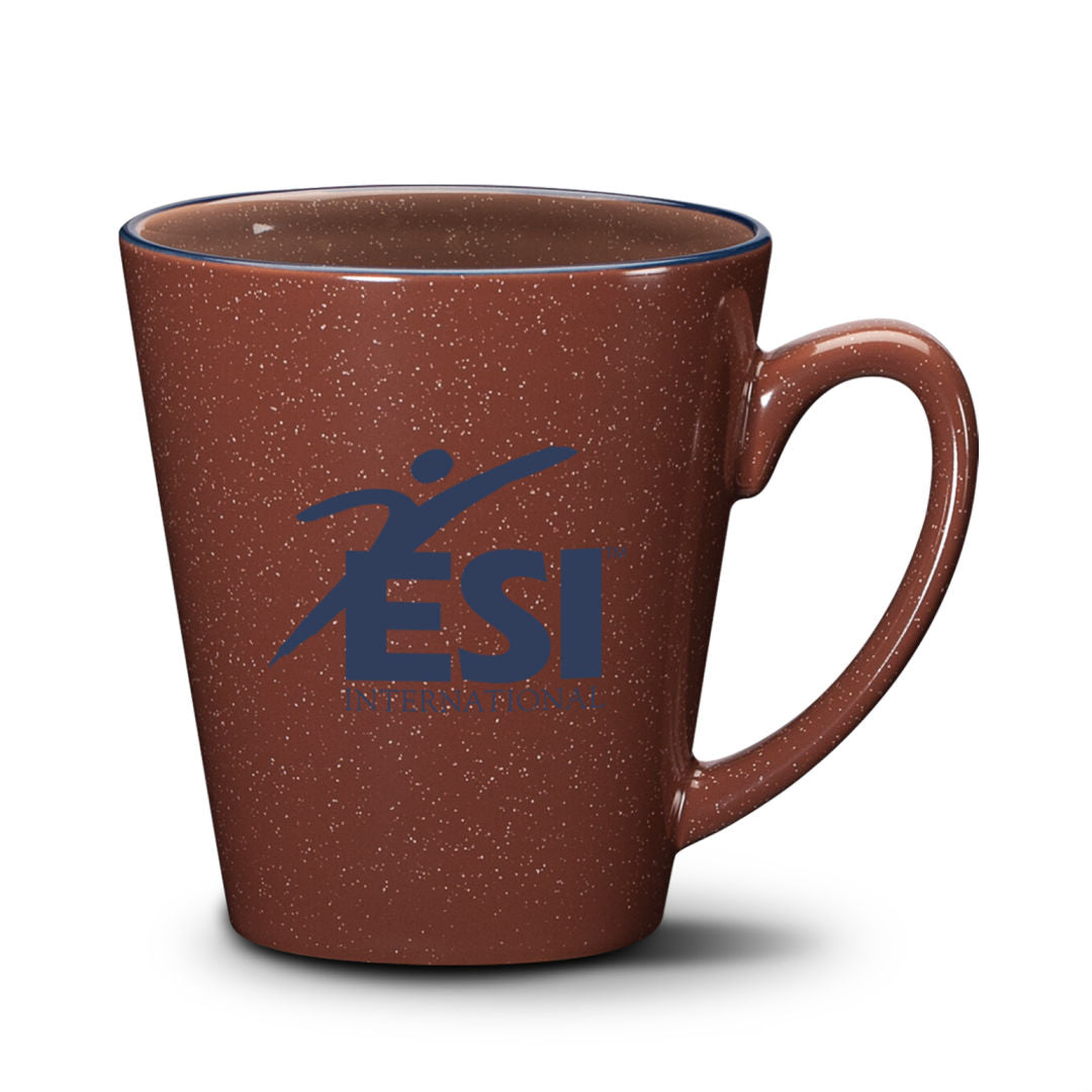 Sorrento 3-Tone Mug - 12oz — Chocolate — DCC1043-CH