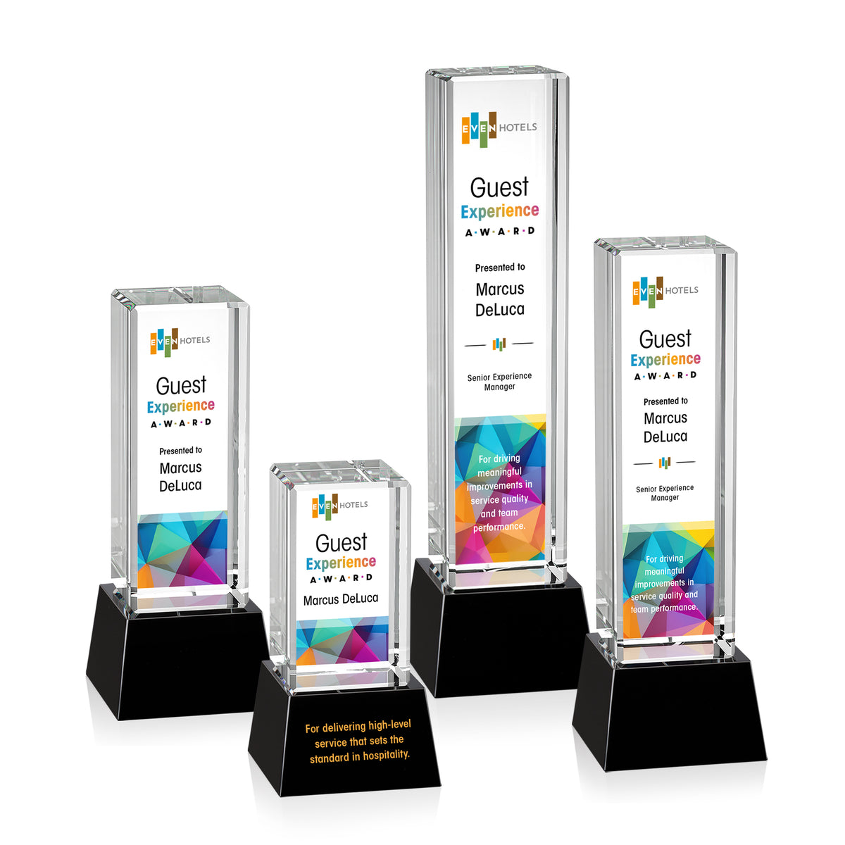 Robson VividPrint™ Award on Base - Black 