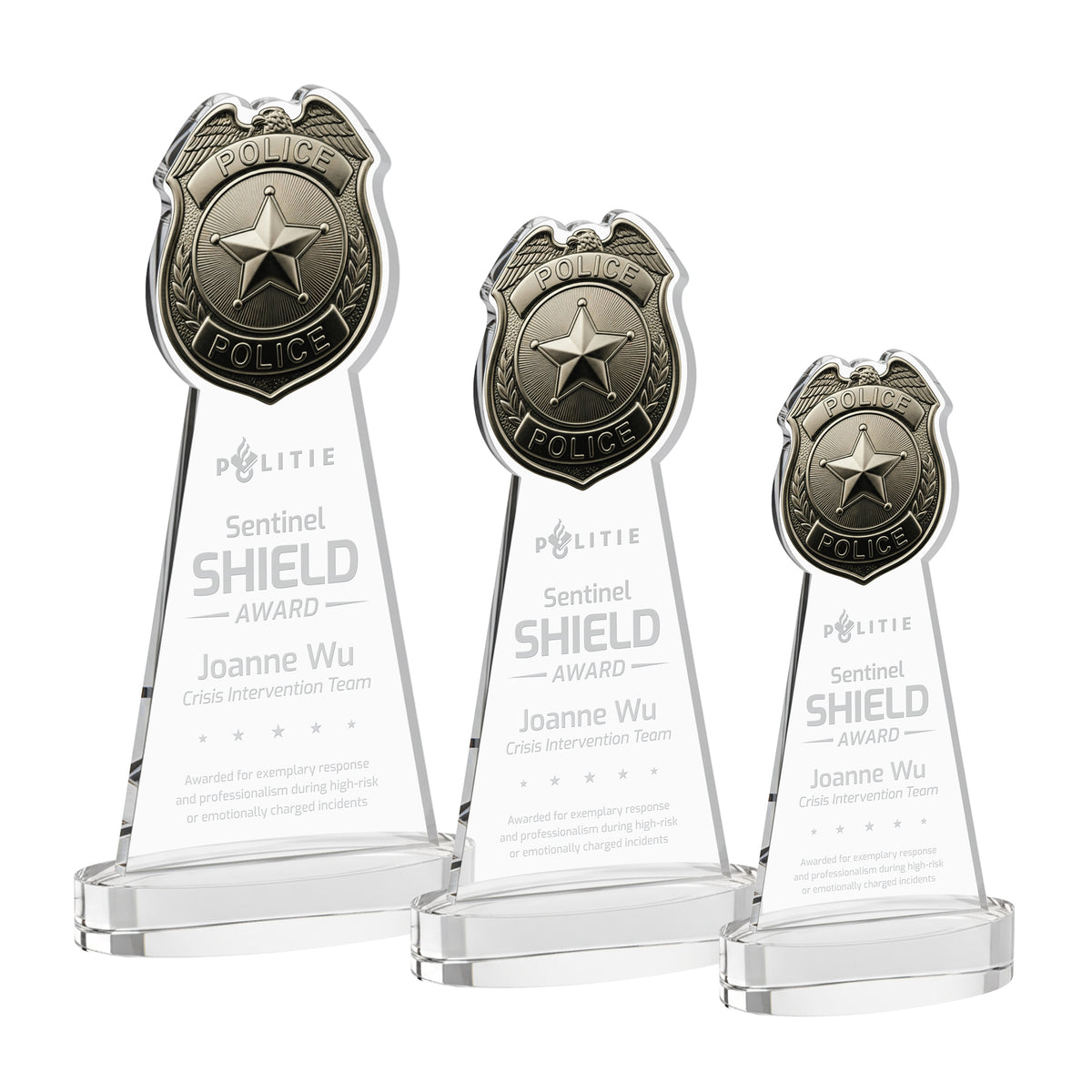 Police Badge Award on Alberton Base