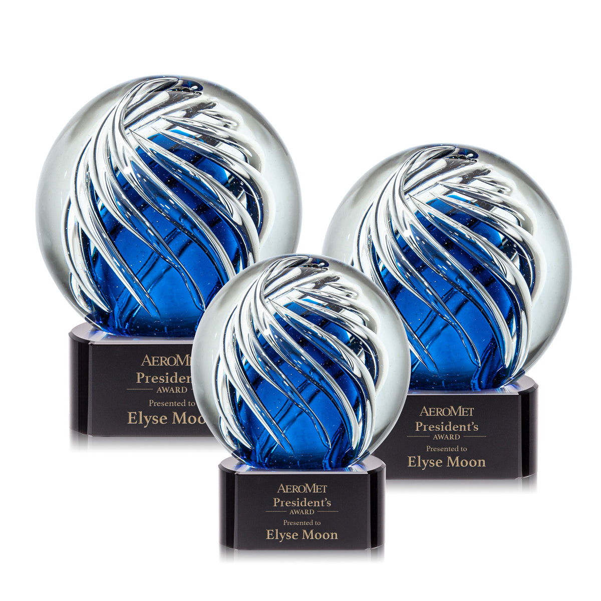 Genista Award on Paragon Base - Black