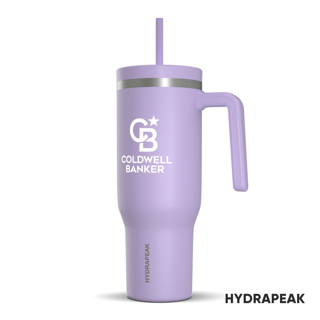 Hydrapeak® Voyager Tumbler w/Straw Lid - 40oz — Digital Lavender — HYP1001-DL