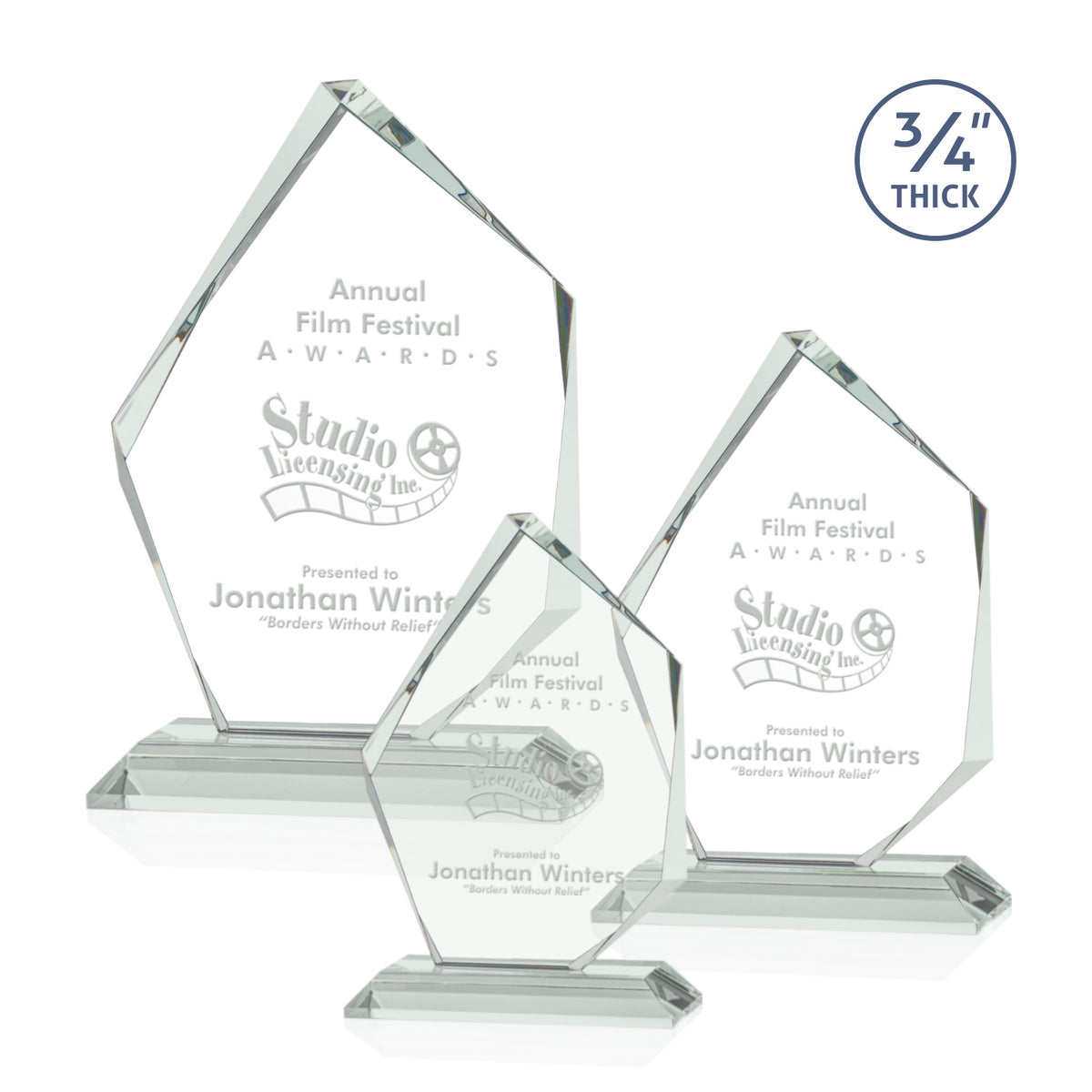 Mercer Award — Jade or Starfire Crystal