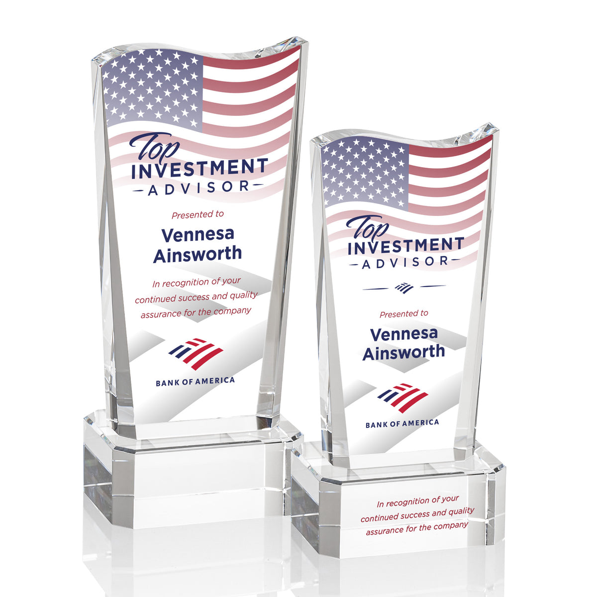 Violetta VividPrint™ Award on Base
