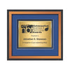 Jasper Certificate TexEtch Framed Award