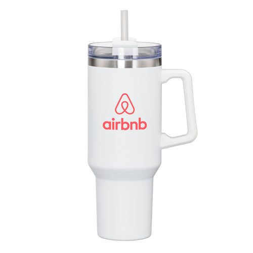 Makena Handle Travel Mug w/Straw - 40oz