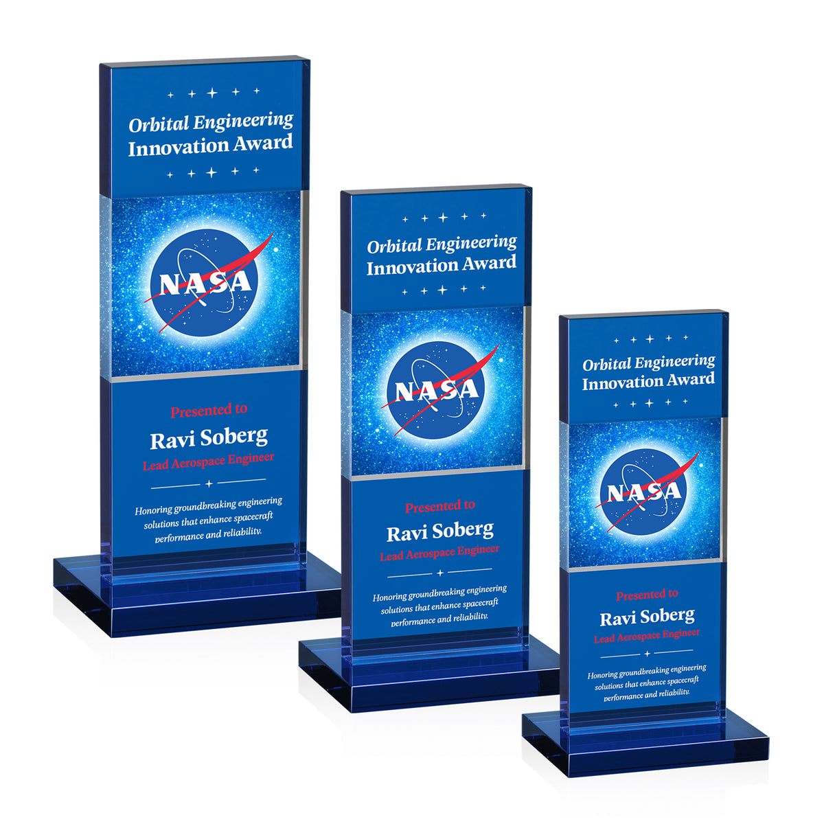 Basilia VividPrint™ Award - Blue