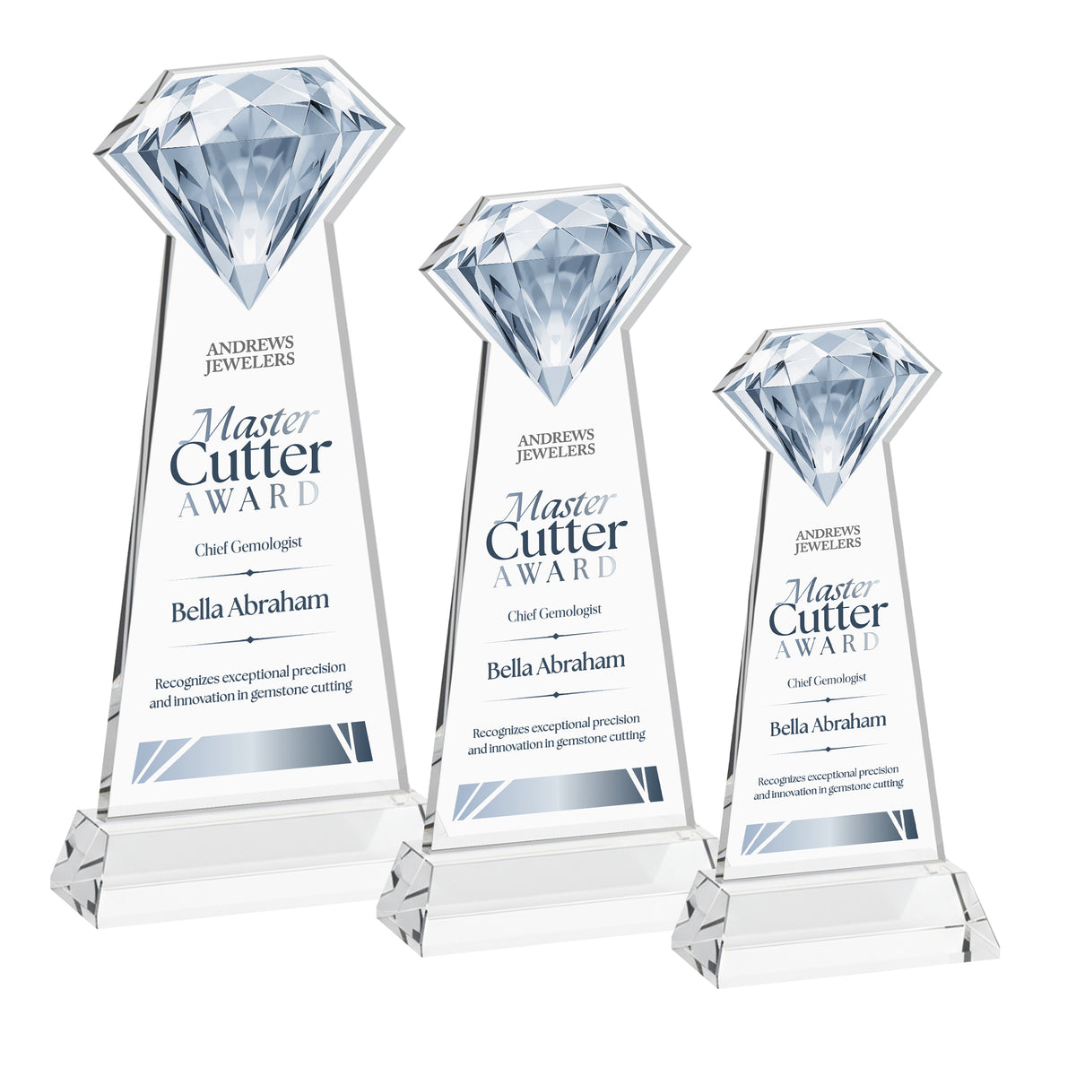 Gemstone VividPrint™ Award on Hartford Base