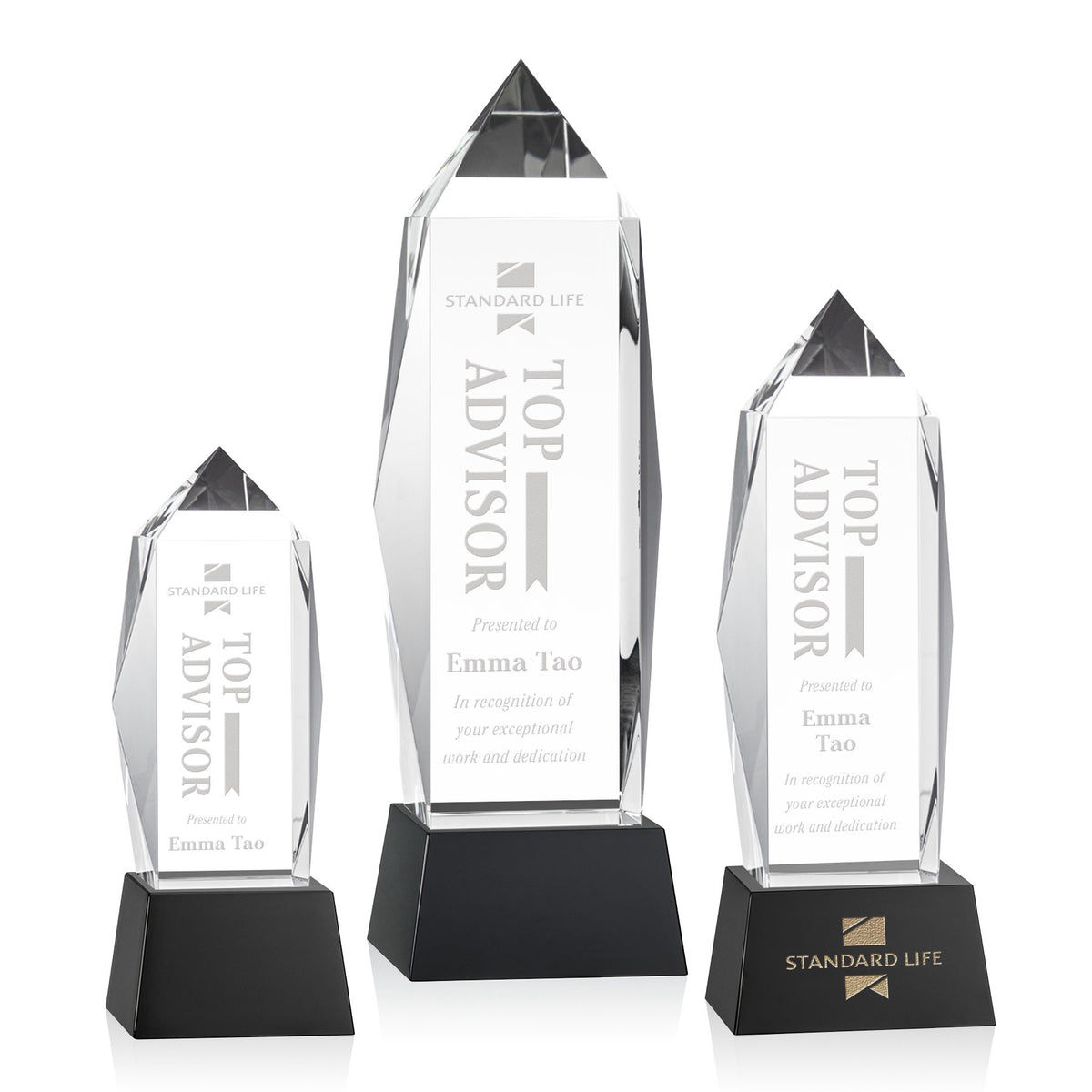 Bloomington Award on Base - Black