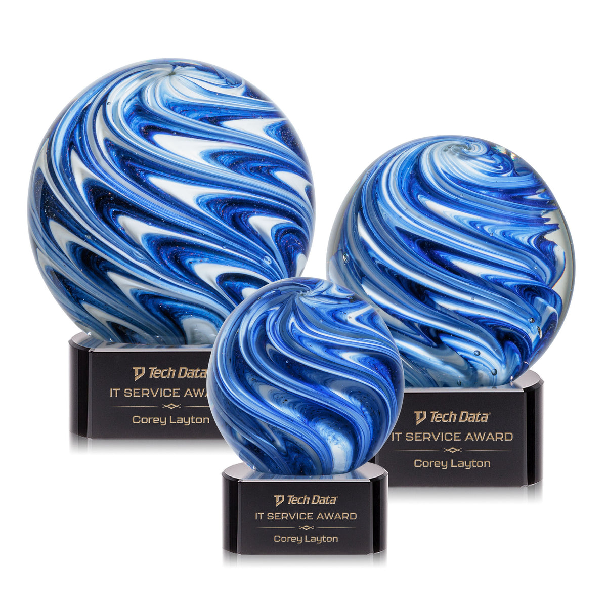 Naples Award on Paragon Base - Black