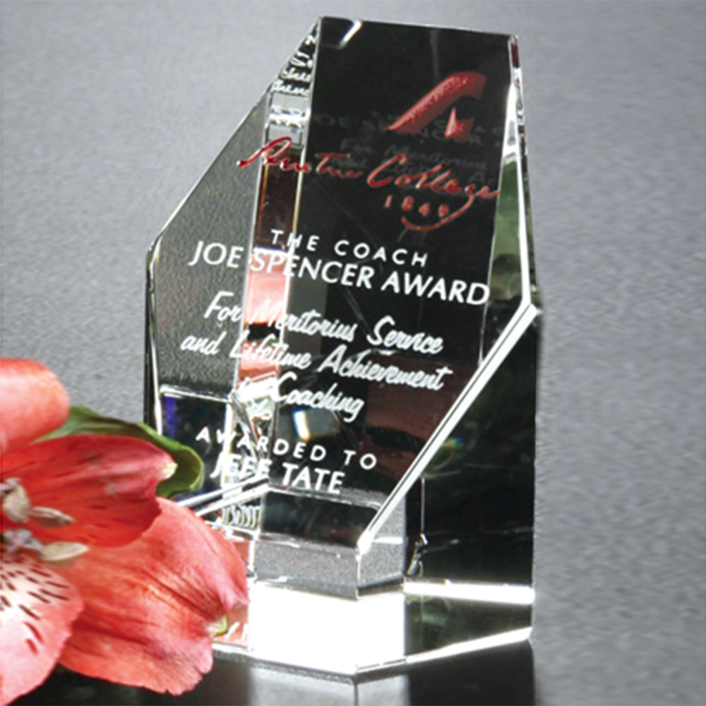 Citadel Award 3-1/4" - Crystal D