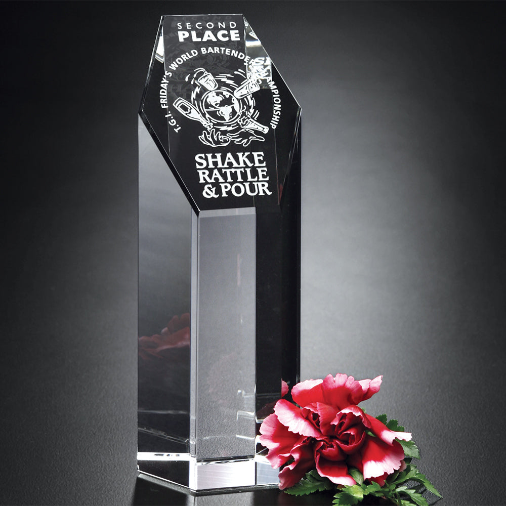 Citadel Award 6-3/4" - Crystal D