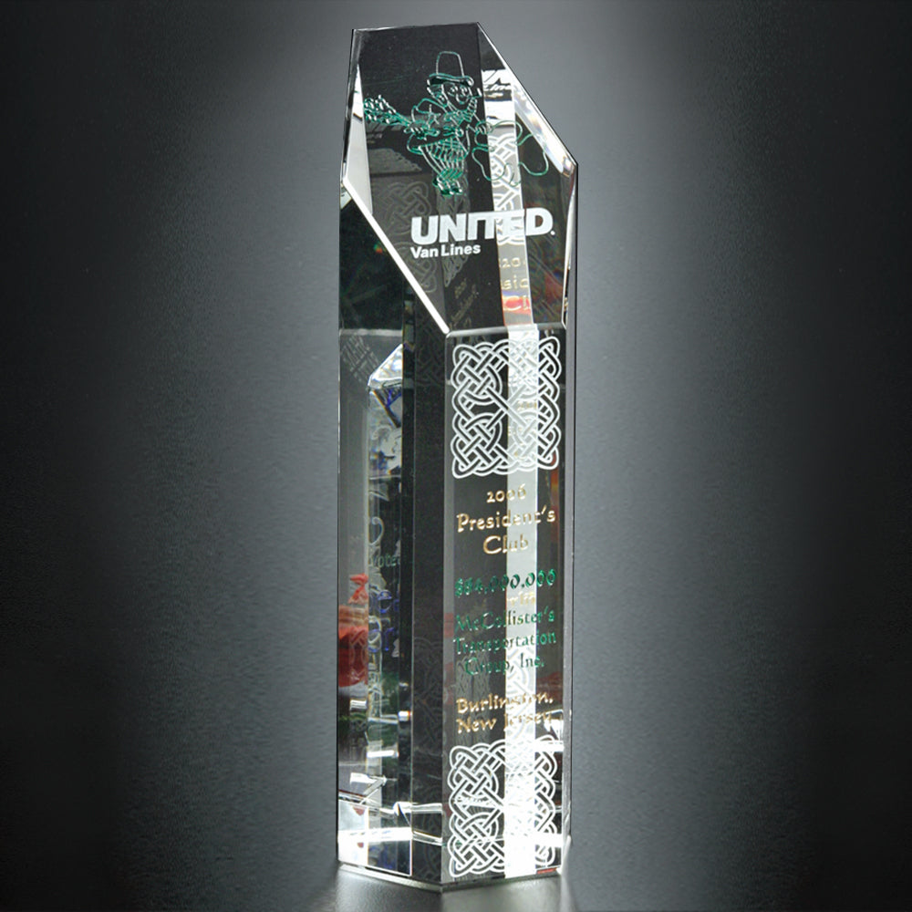 Citadel Award 8" - Crystal D