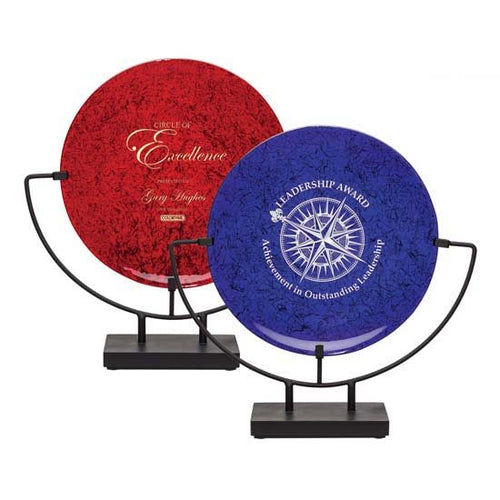 Citadel Art Glass Award Plate