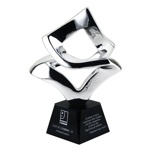 Concordia Chrome Sculpture and Granite Award