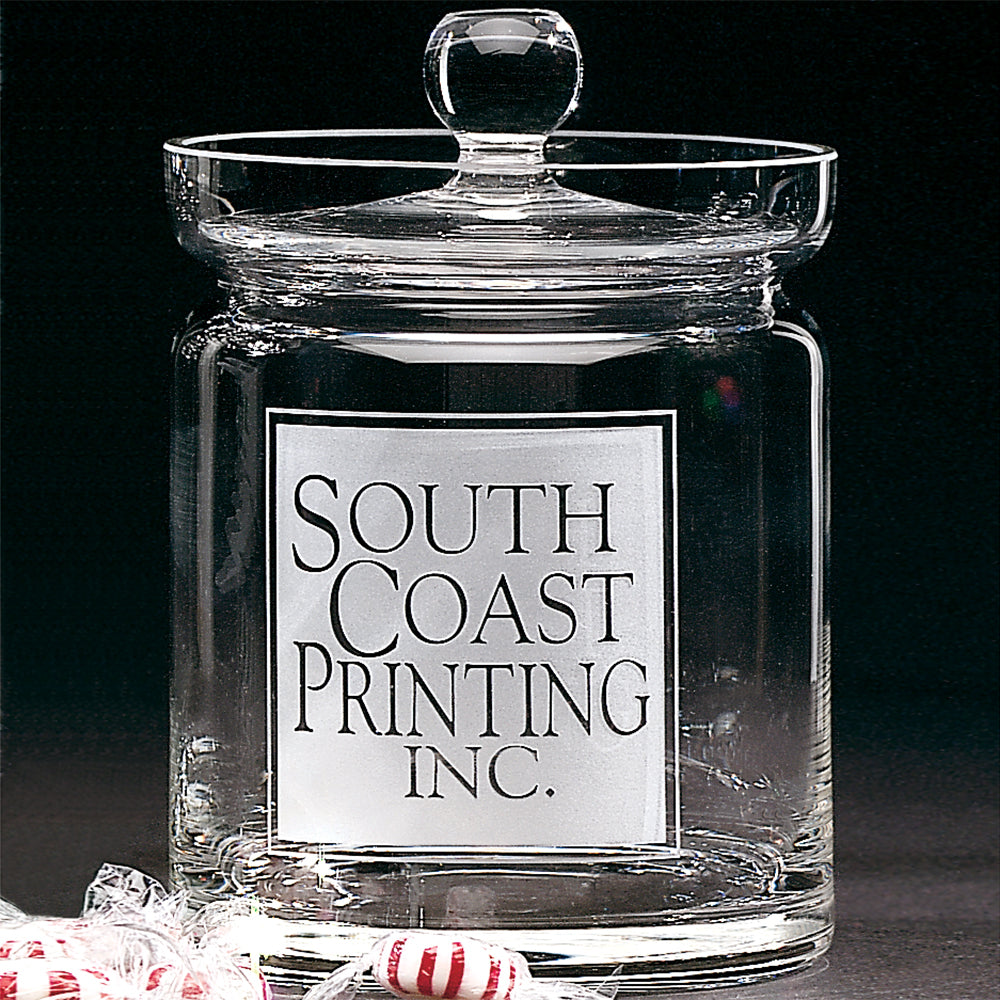 Cranbrook Biscuit Barrel 6-1/2" - Crystal D