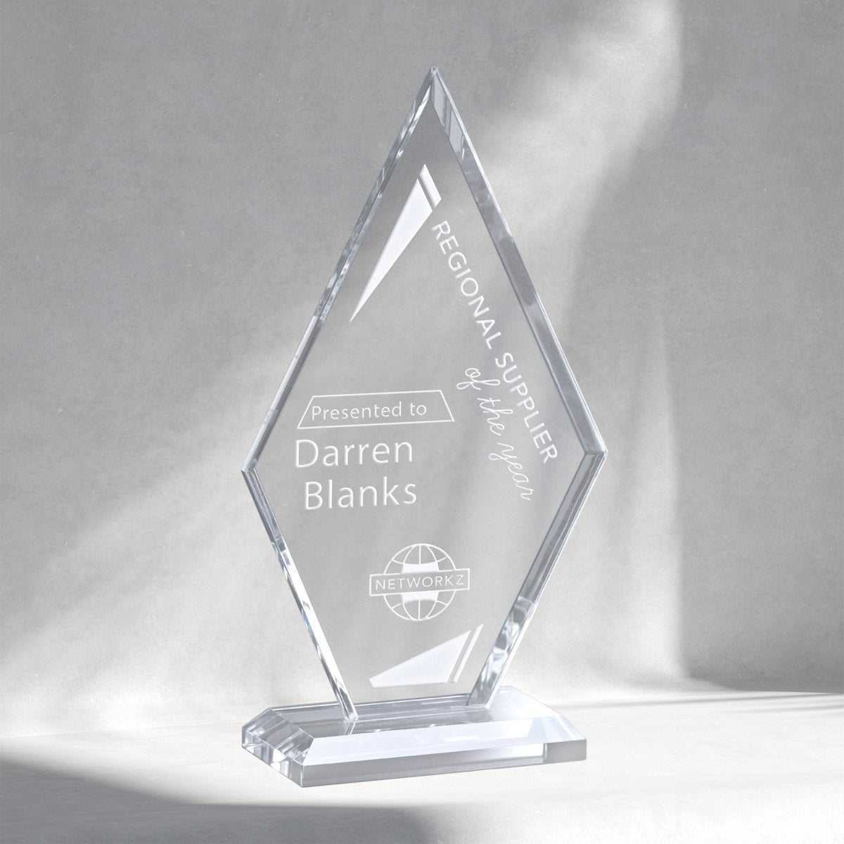 Crosby Diamond 6" - Crystal D