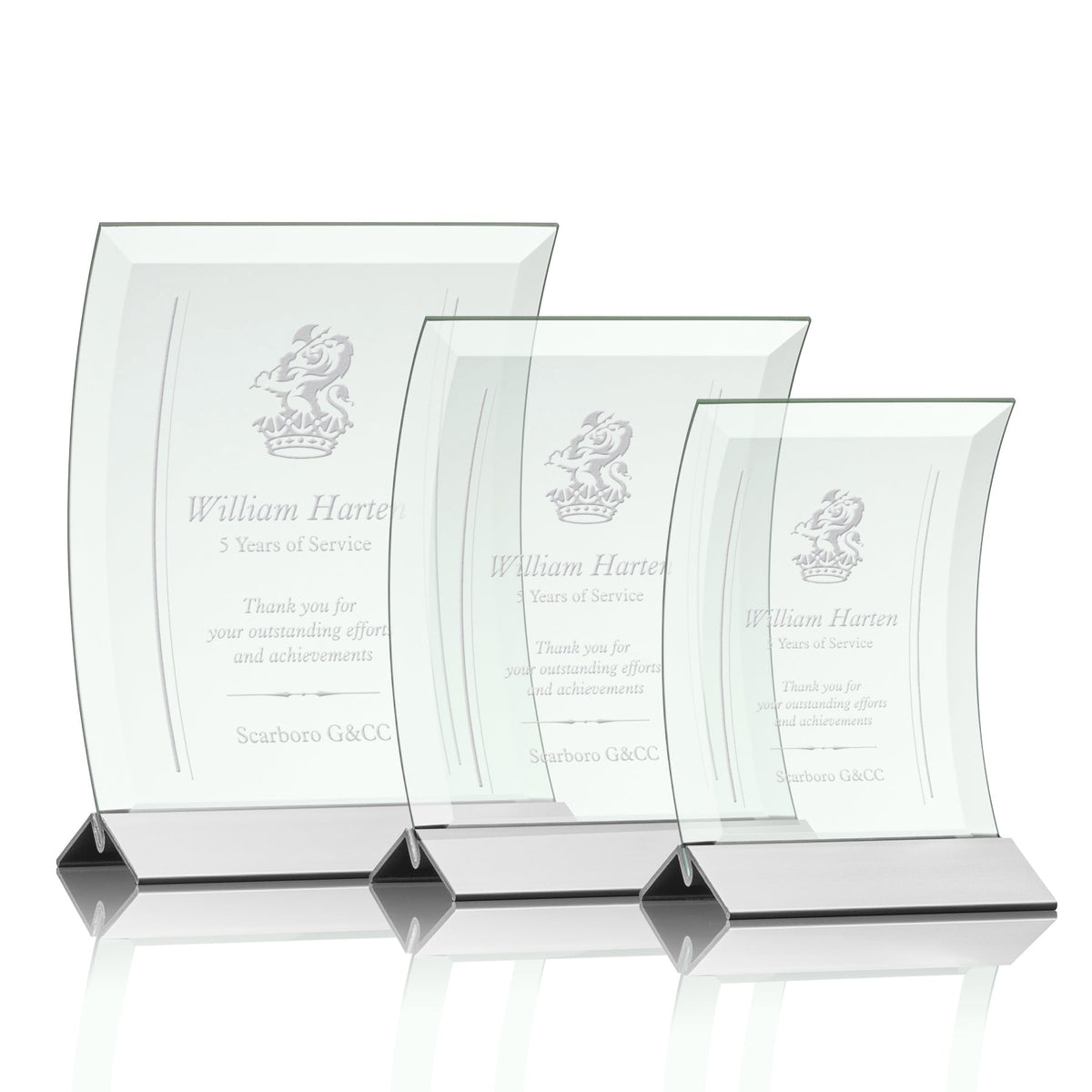 Dominga Award - Jade/Silver