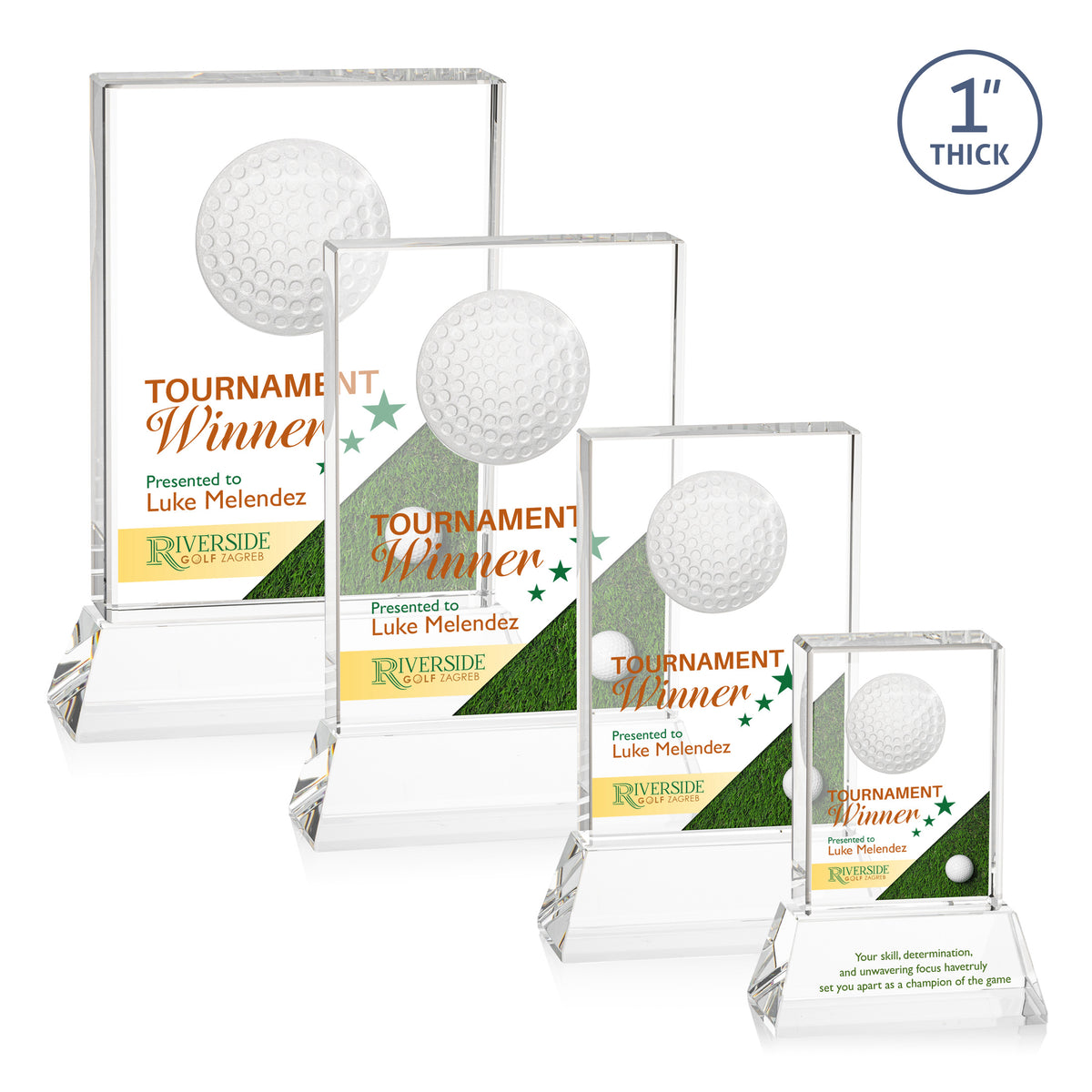 Pennington Golf VividPrint™ Award on Base