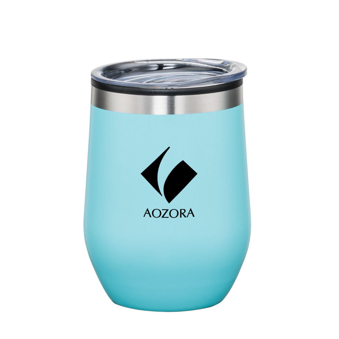 Ecrins Tumbler - 12oz — Matte Aqua — D152-AQ