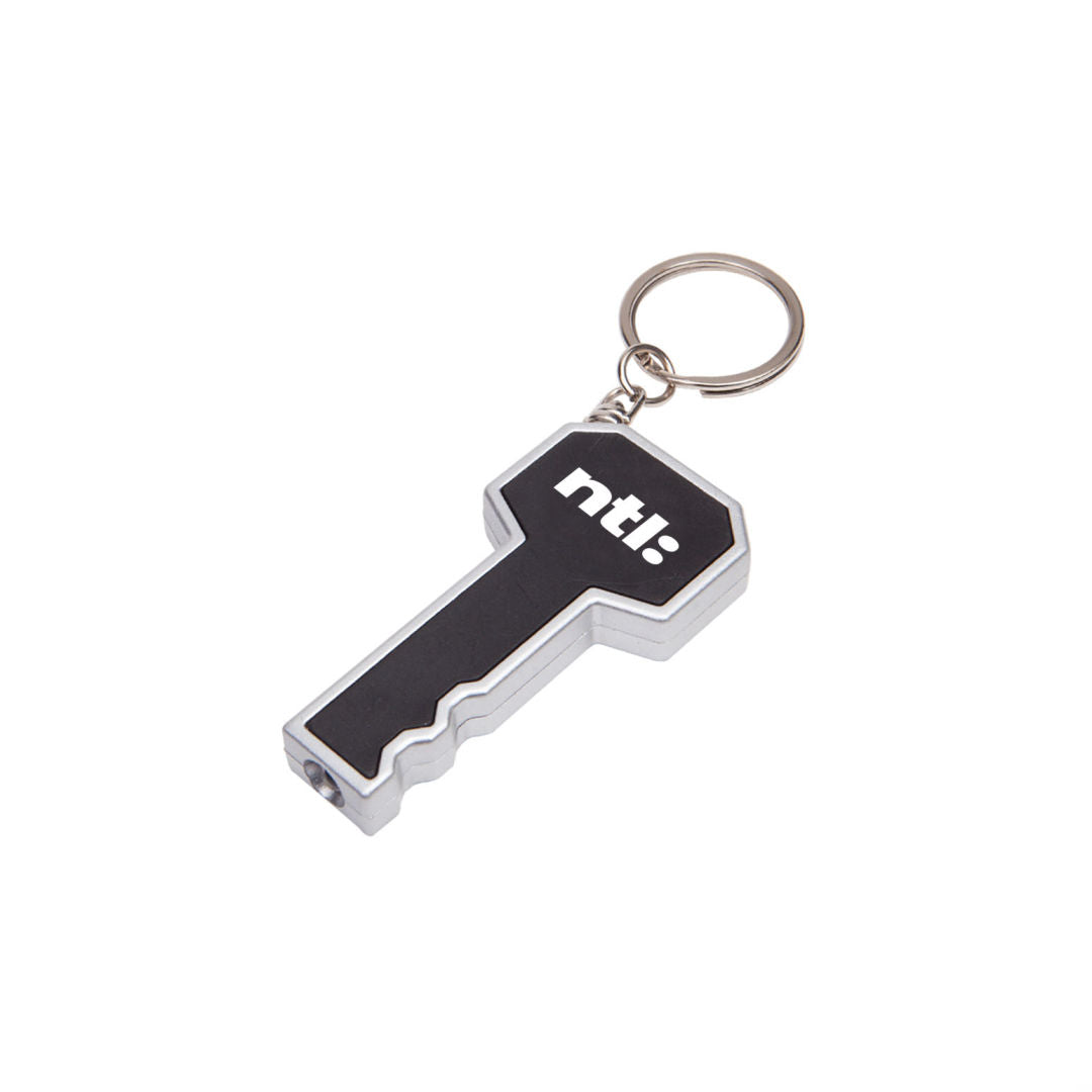 Key LED Flashlight / Keychain – Black
