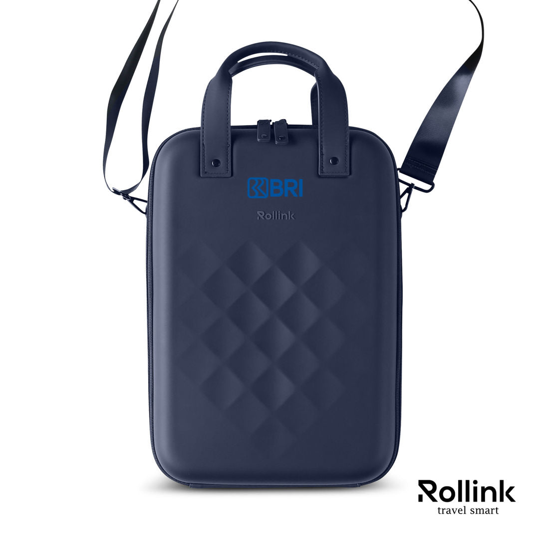 Rollink® GO 15.6" Vertical Laptop Case – Atlantic Blue
