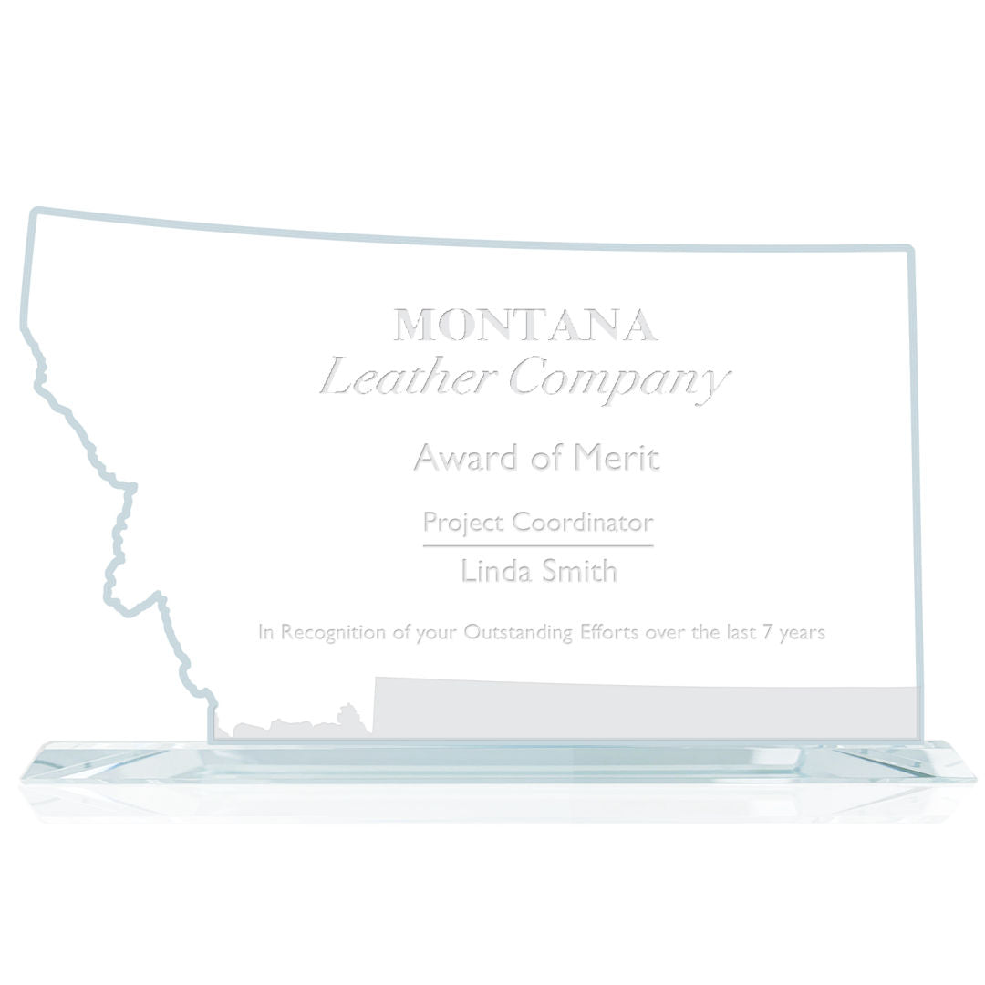 State Map Award - Montana