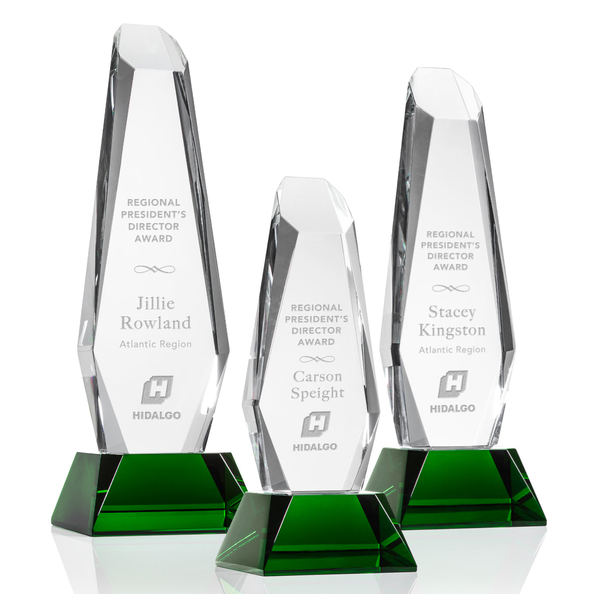 Rawlinson Award on Base - Green 