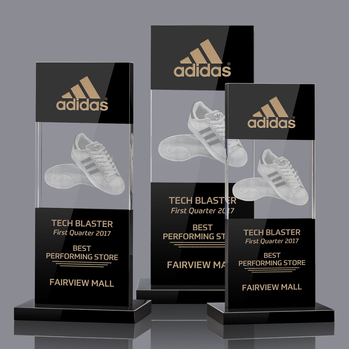 Basilia 3D Award - Black