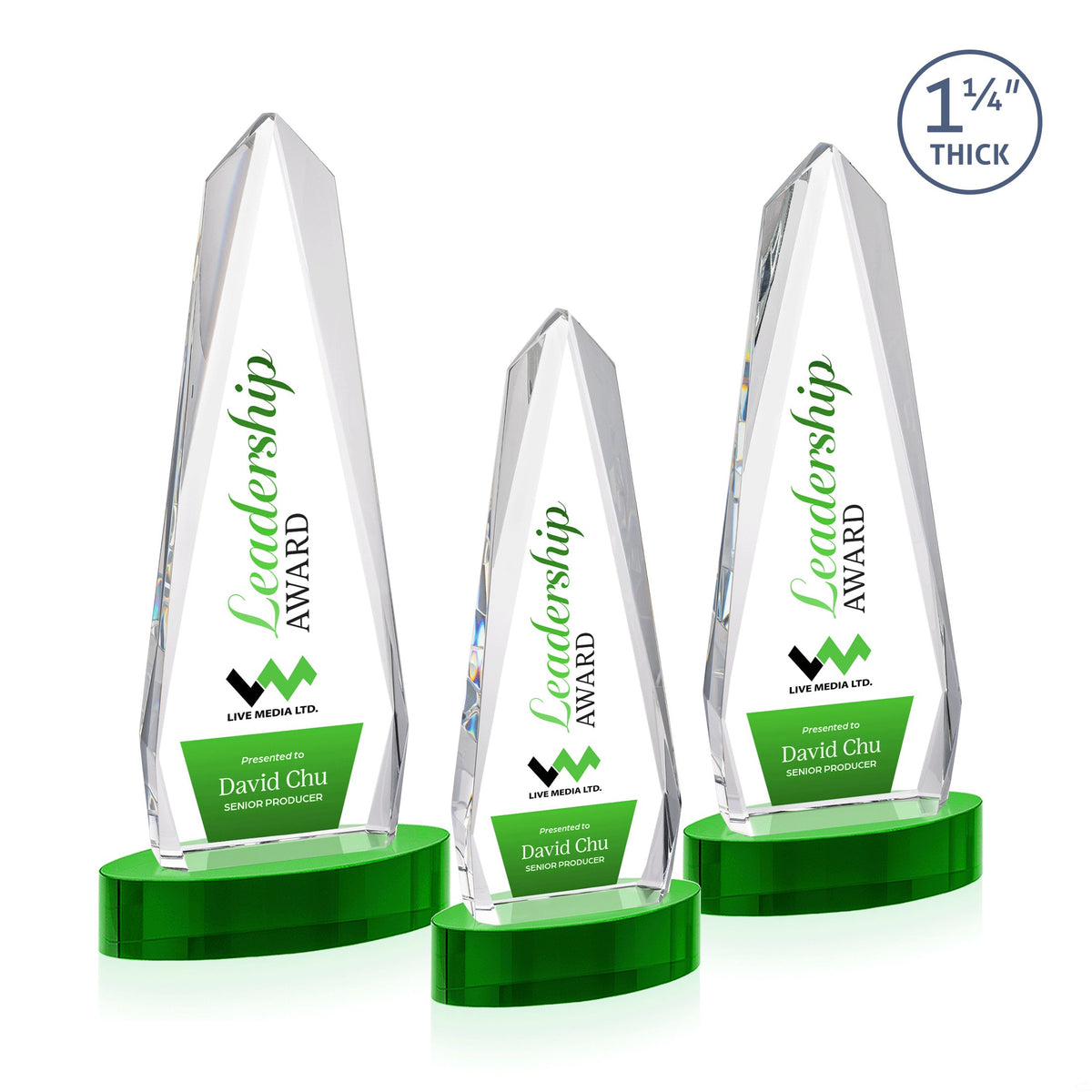 Cheswick VividPrint™ Award on Alberton Base